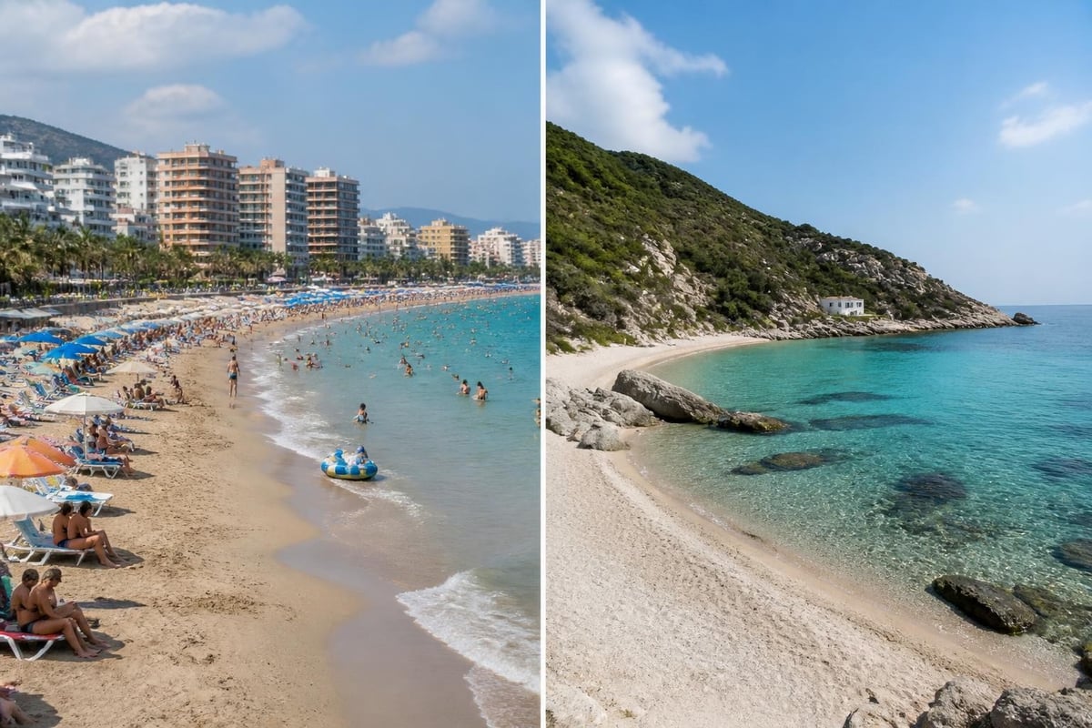 Beach destination comparison
