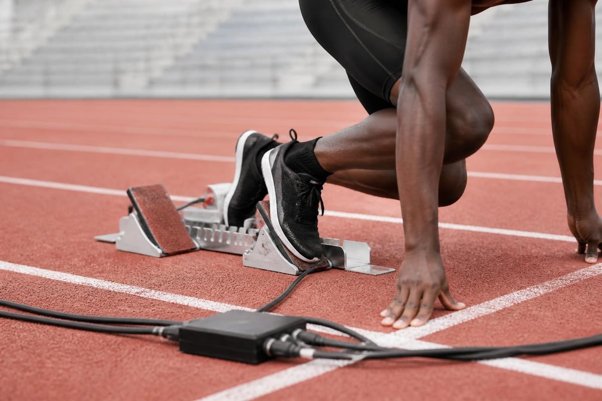 Starting block adjustment and timing integration