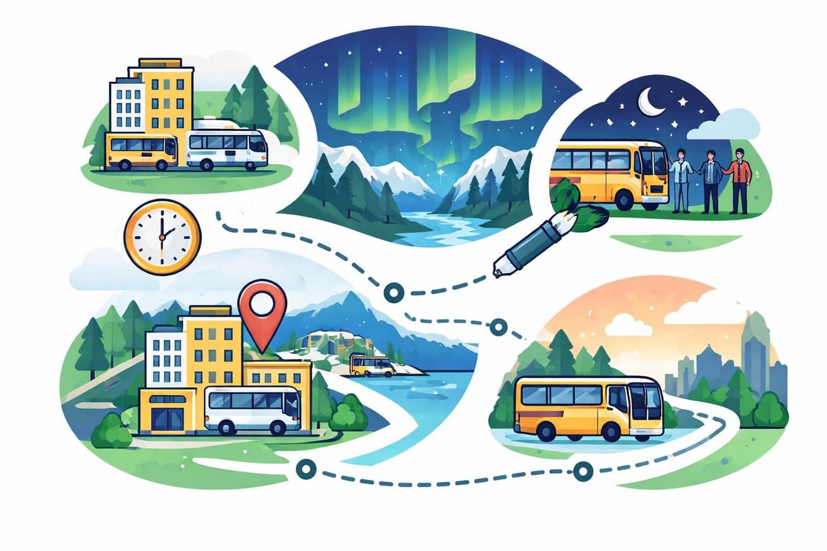 Tour logistics workflow