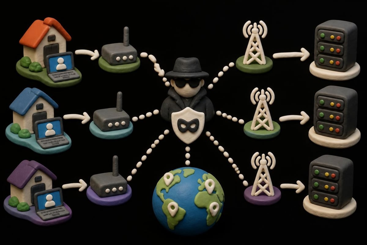 Luminati proxy architecture