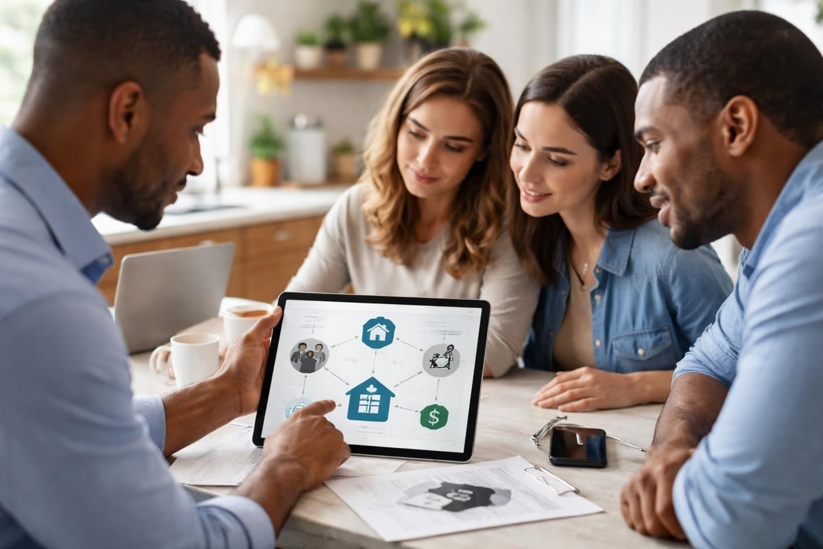 Digital property management workflow