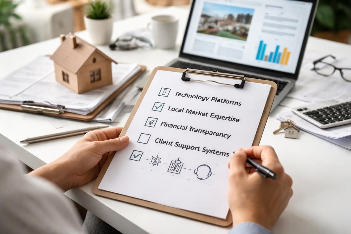 Property management evaluation checklist