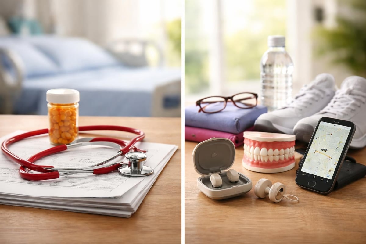 Understanding Differences in Medicare Plans for 2026 3 Medicare coverage comparison chart
