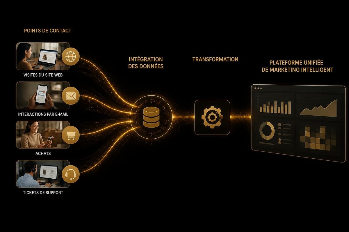 Marketing intelligence data flow