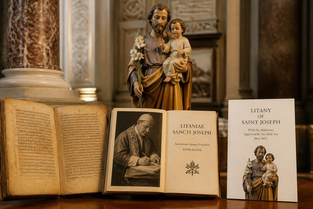 Historical timeline of litany development