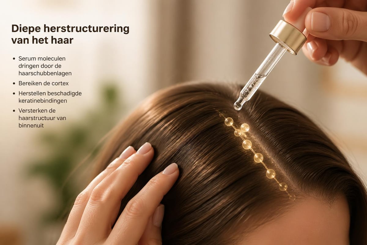 Moleculaire penetratie van serum