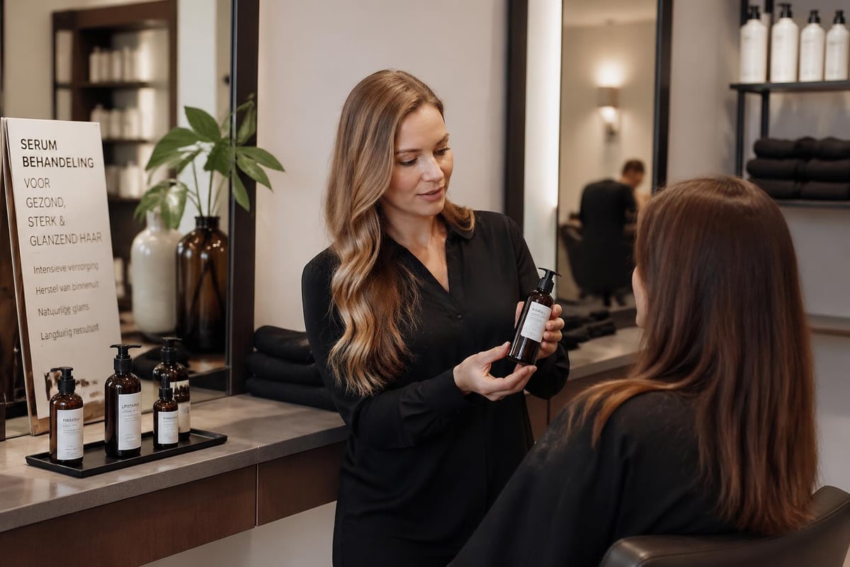 Salon toepassing serum
