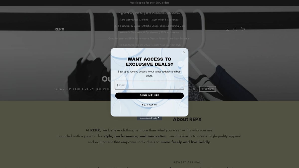 9 Must-Have Sportswear Essentials for 2025 Fitness Goals - REPX Performance Tee