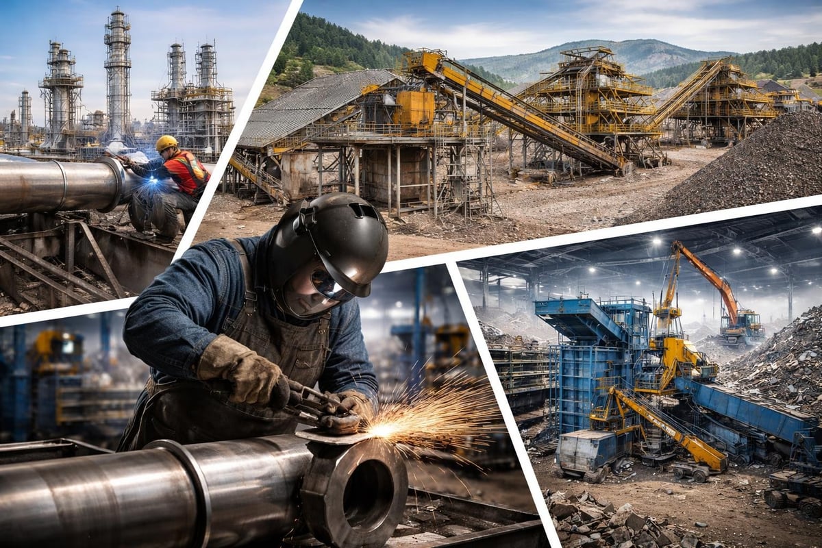 Commercial fabrication industry applications