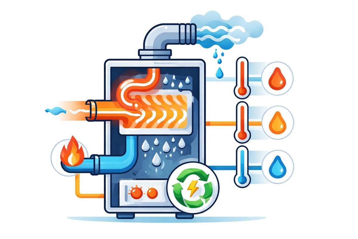 Brennwerttechnik Funktion