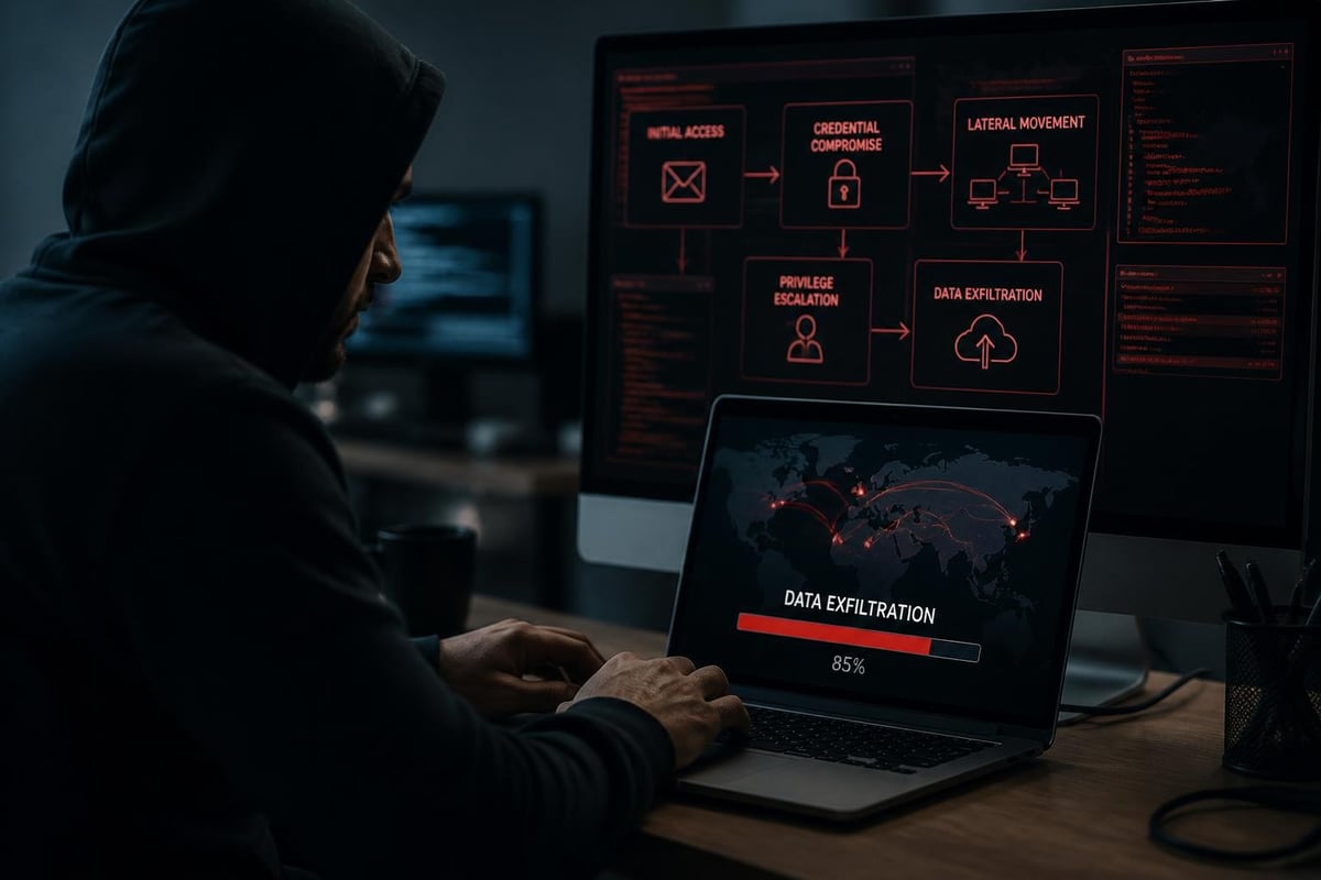 Network threat progression