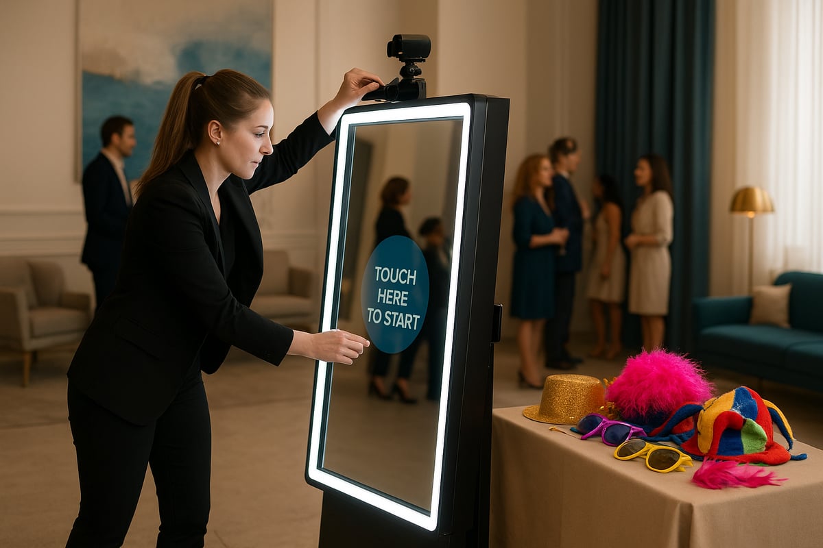 Step-by-Step Guide: How to Set Up and Operate a Mirror Picture Booth