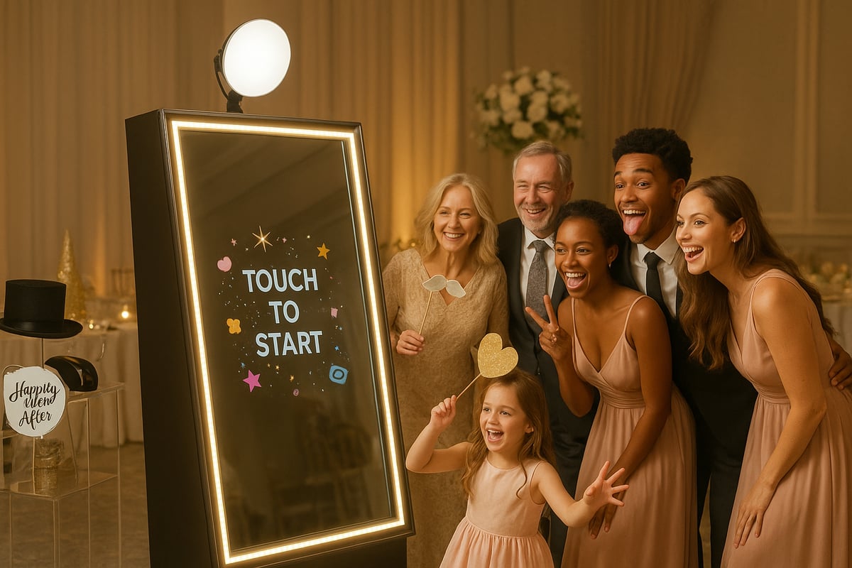 Creative Ways to Use Mirror Picture Booths for Event Magic