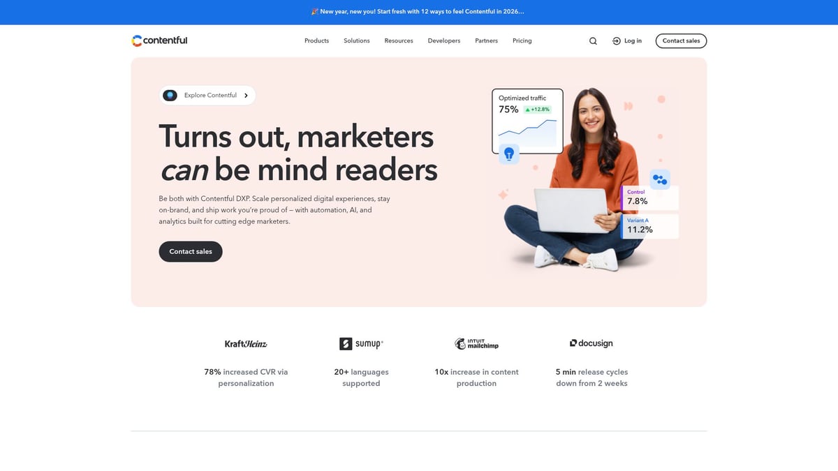 9 Essential Best Website Solutions for 2026 Success - Contentful