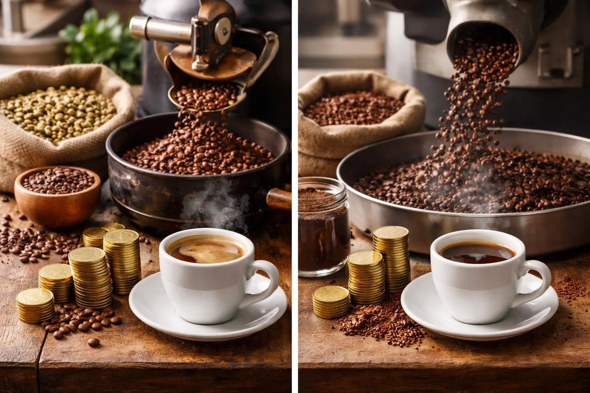 Analyse coût-qualité du café