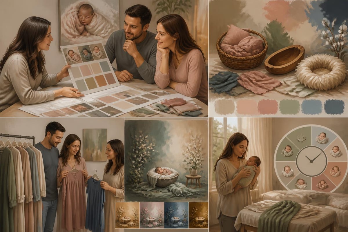 Personalized newborn session planning