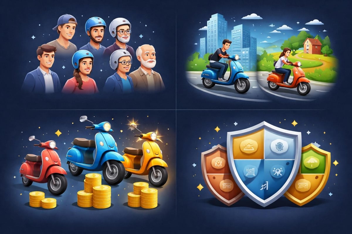 Factores de precio en seguros de ciclomotor