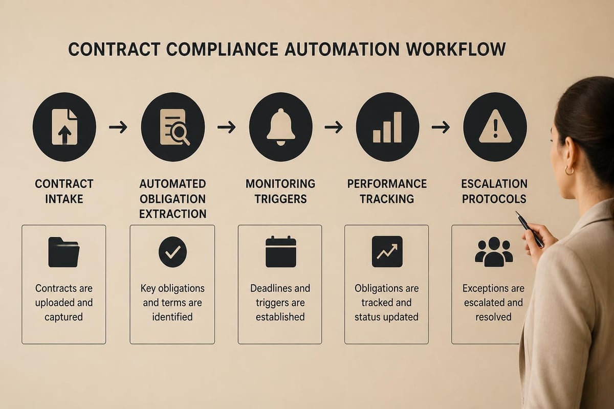Automated compliance workflow