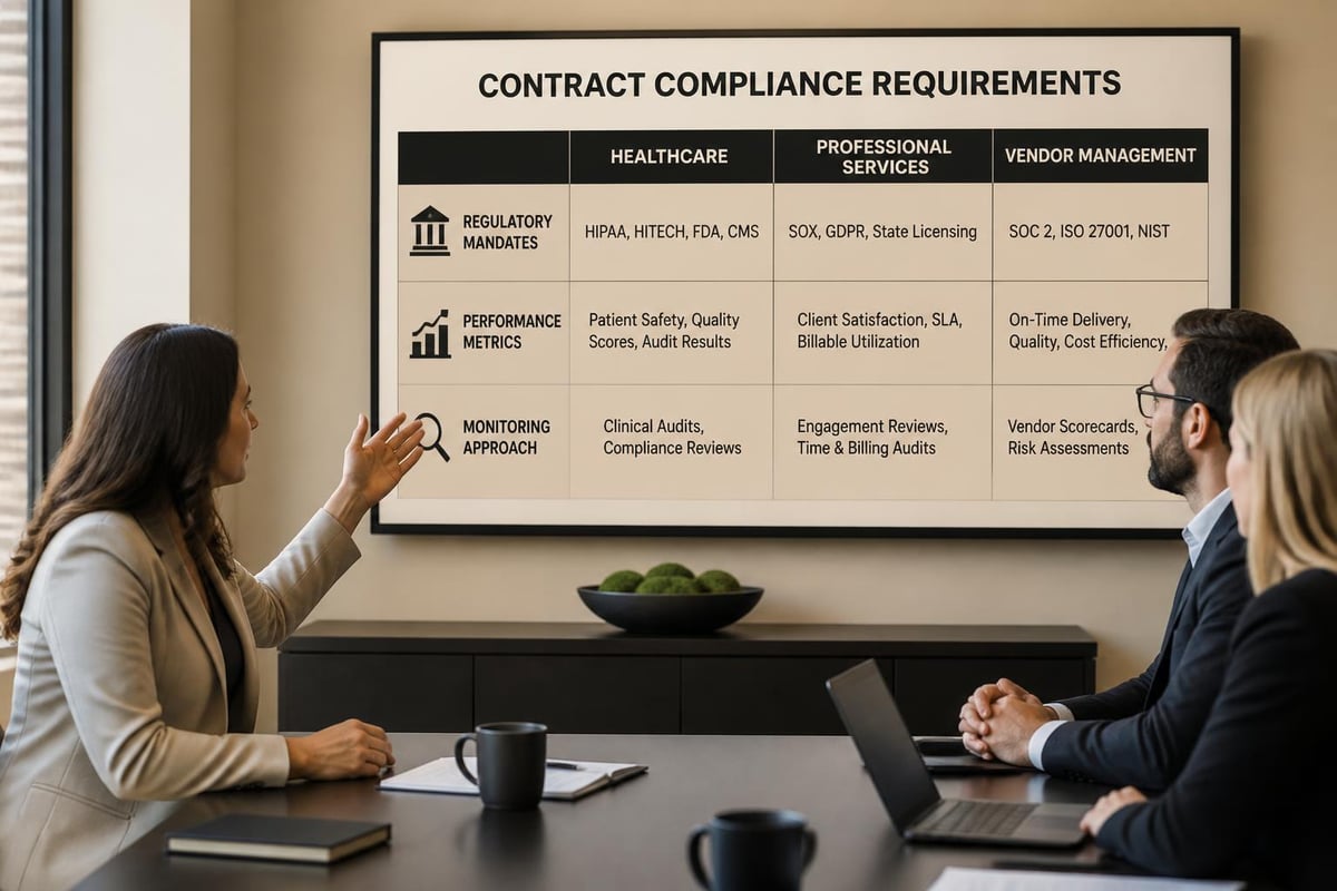 Industry-specific compliance requirements