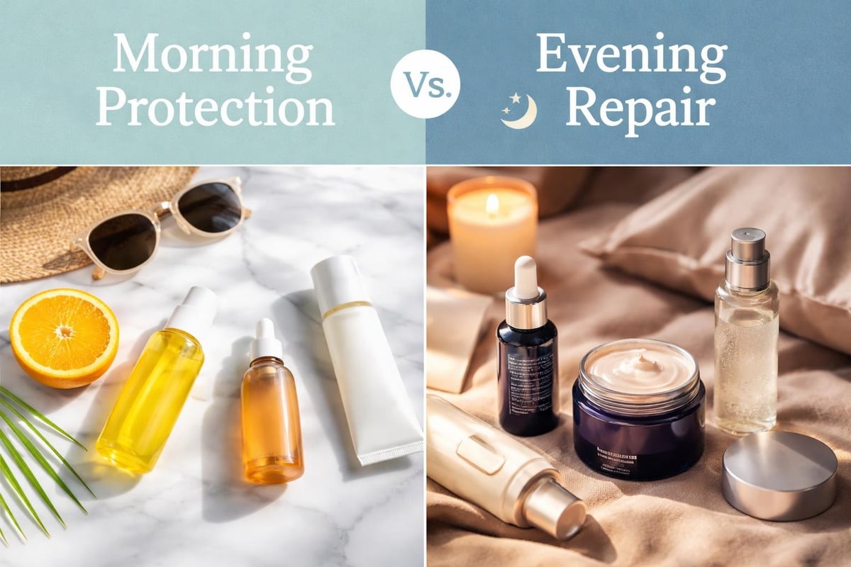 Day and night skincare