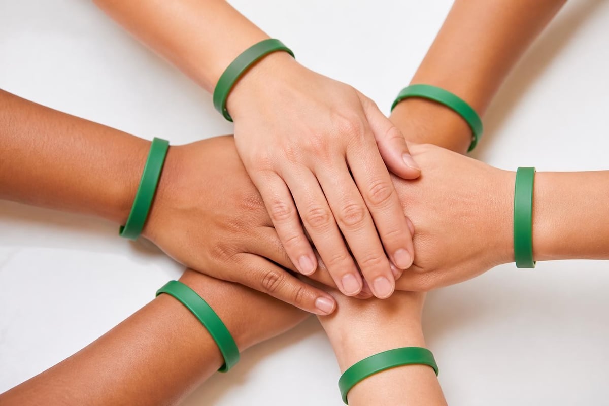 Green bracelet awareness movements
