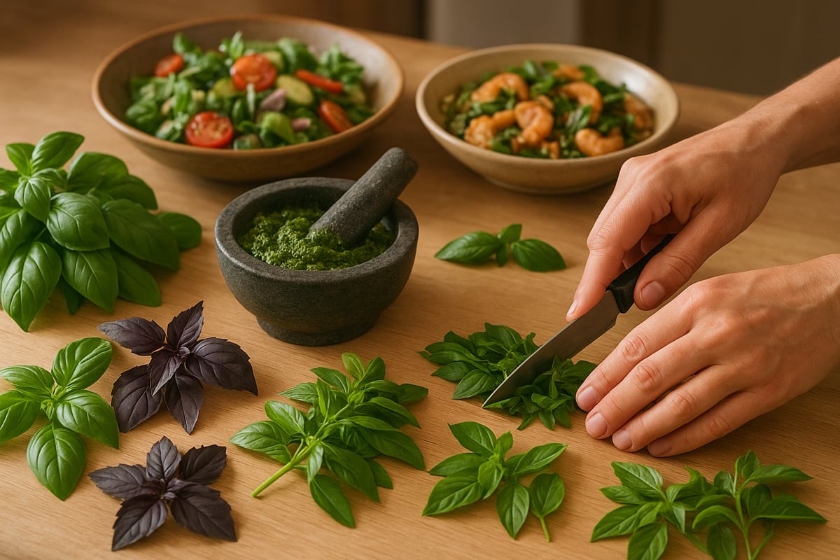 Utiliser le Basilic en Cuisine : Recettes, Astuces et Associations