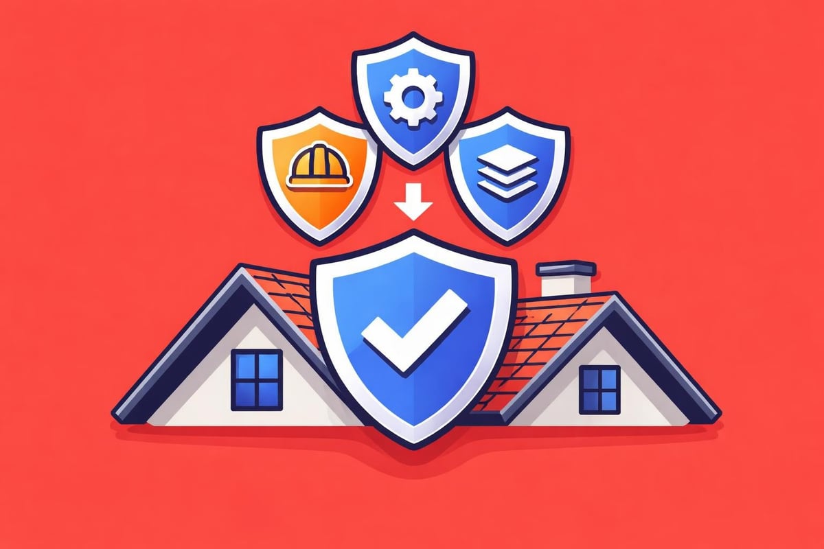 Roofing warranty structure