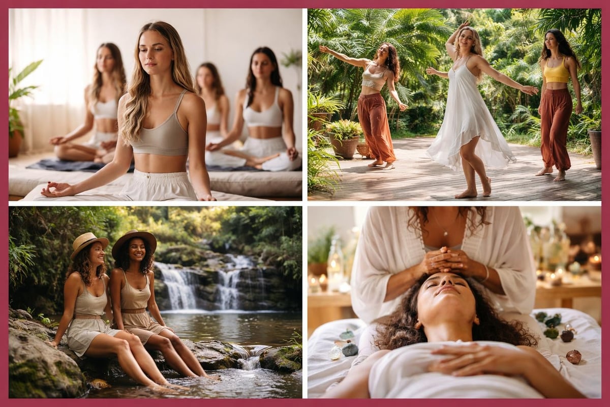 Retreat modalities and healing approaches