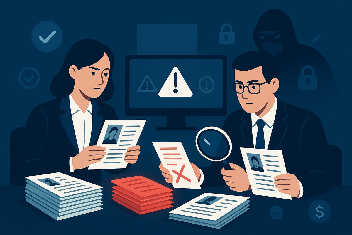 The Cost of Fake Resumes: Risks and Real-World Consequences