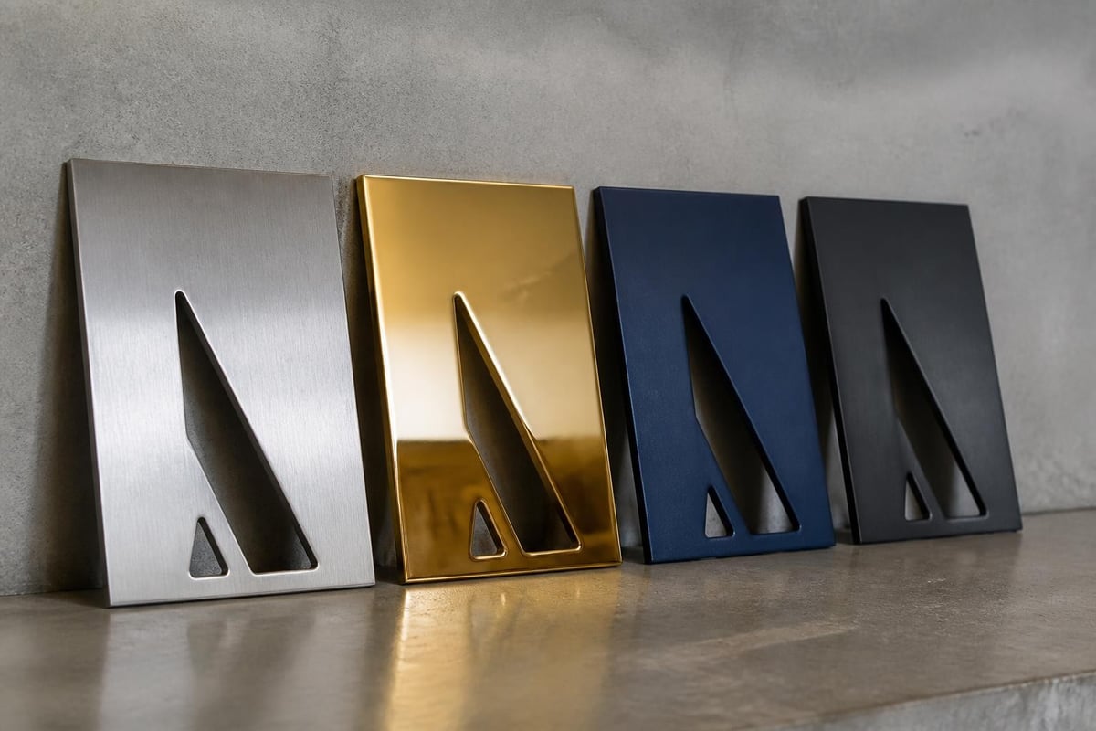 Metal finishing options