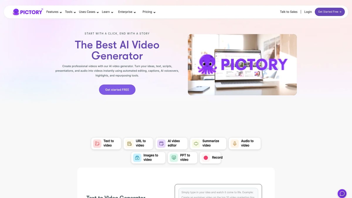 9 Game-Changing AI Video Creator Tools to Try in 2026 - Pictory