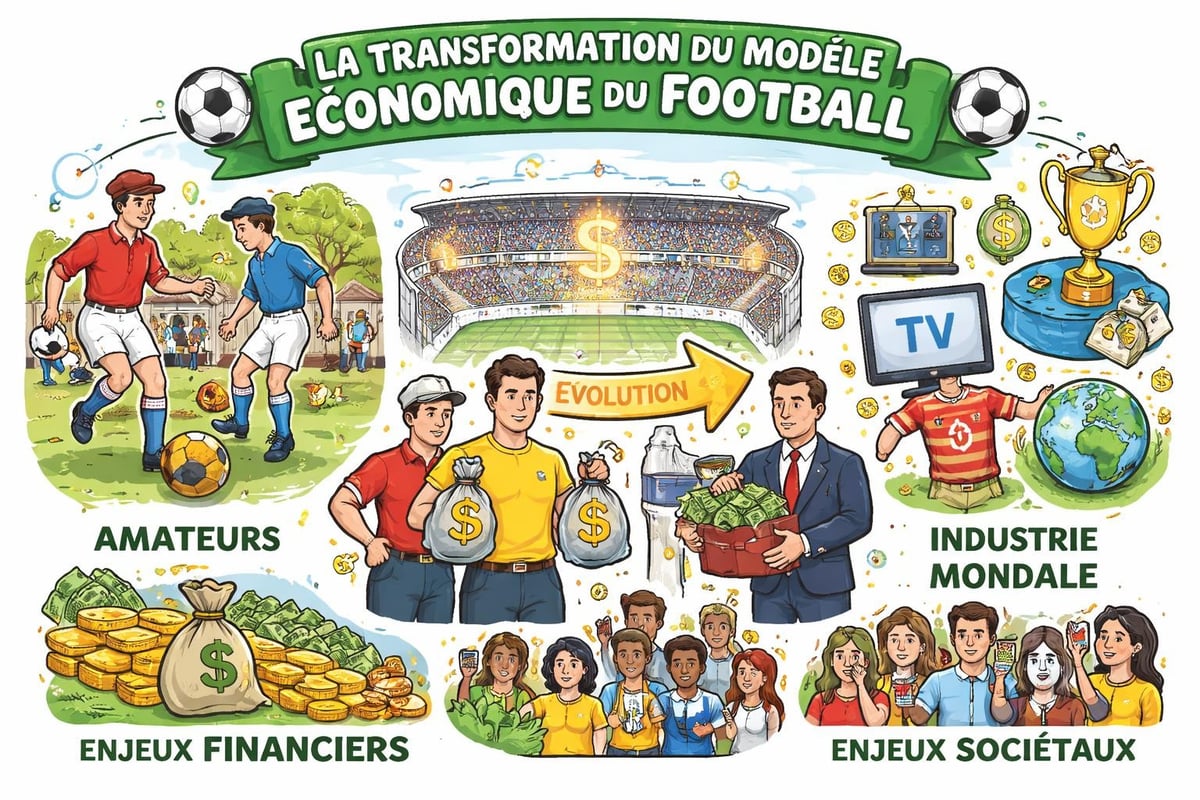 Évolution économique du football