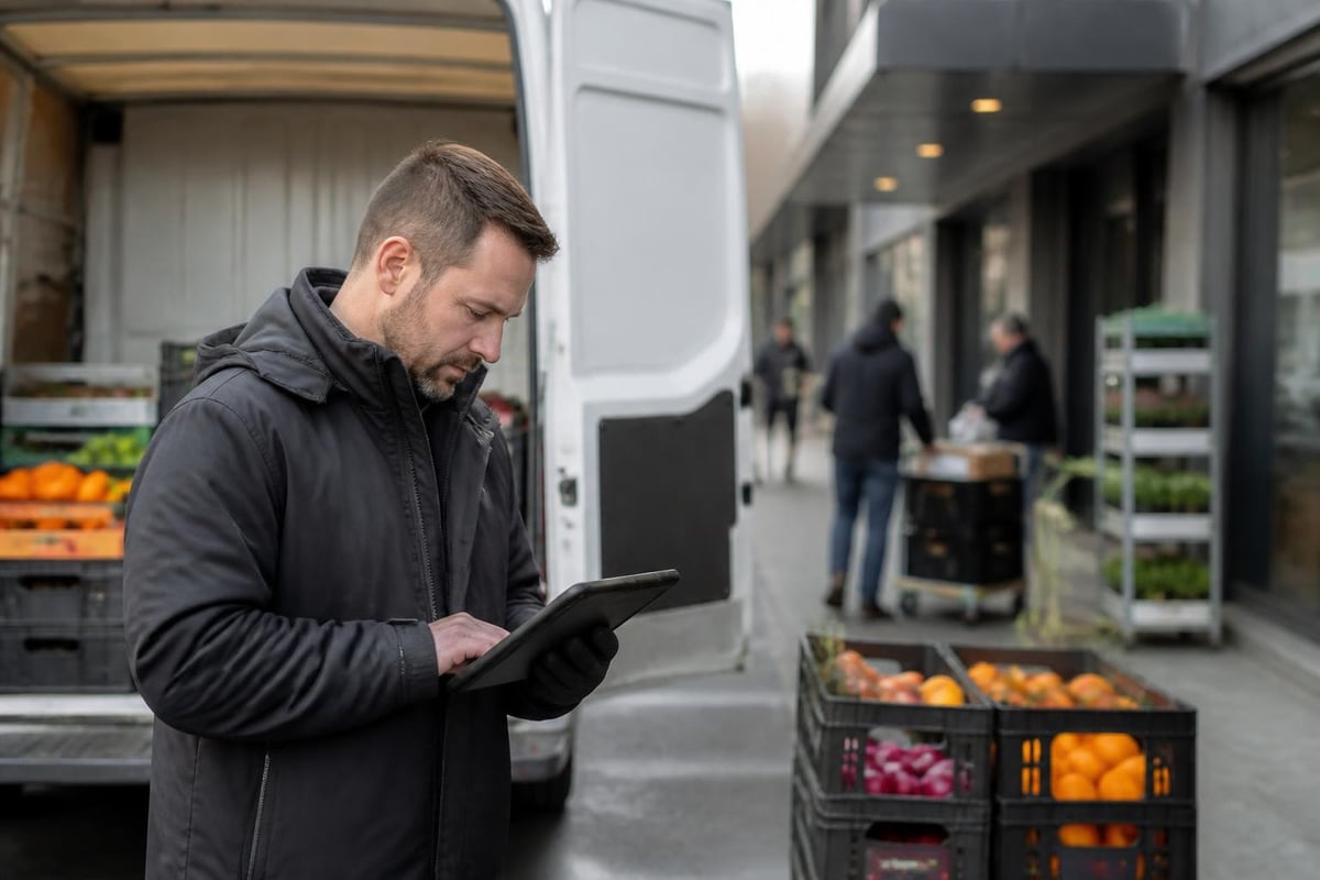 Frugtordning logistik