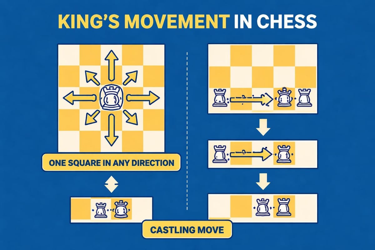 King movement pattern