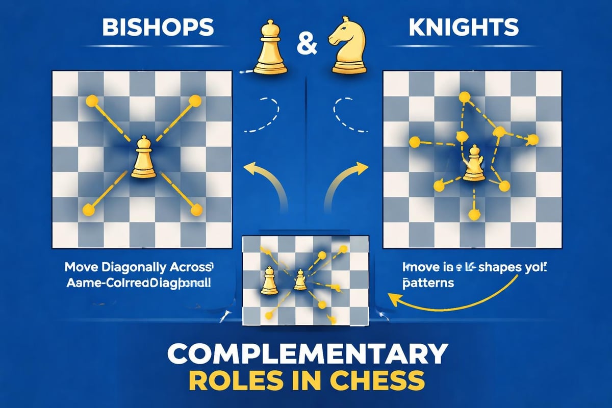 Bishop and knight movement