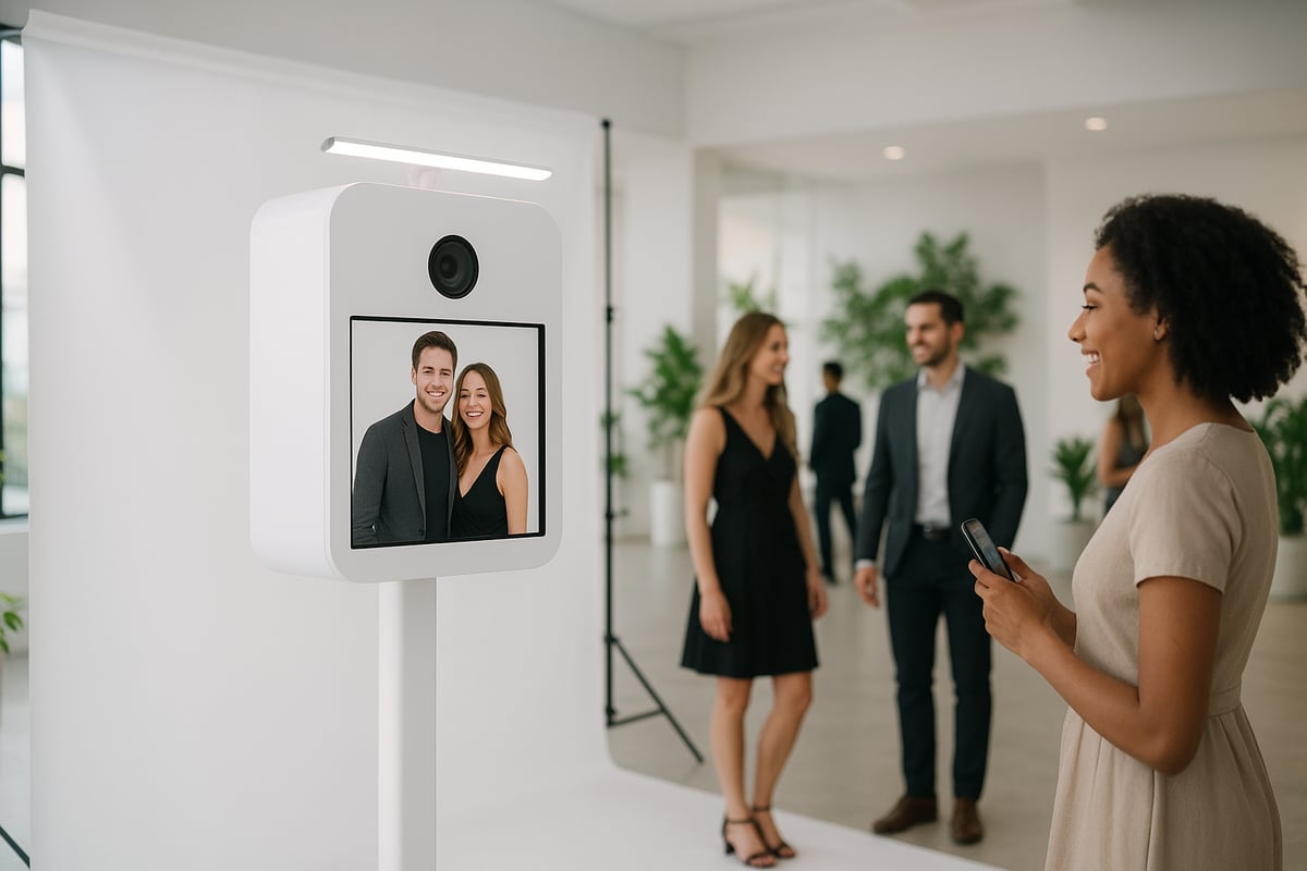 The Allure of White Photo Booths: Why They’re Trending in 2026