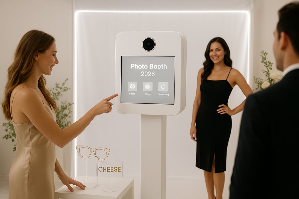Creative White Photo Booth Ideas for 2026 Events