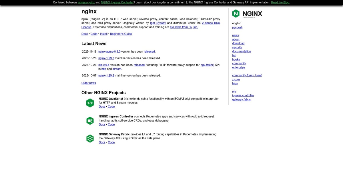 7 Essential Linux Reverse Proxy Solutions to Try in 2025 - NGINX