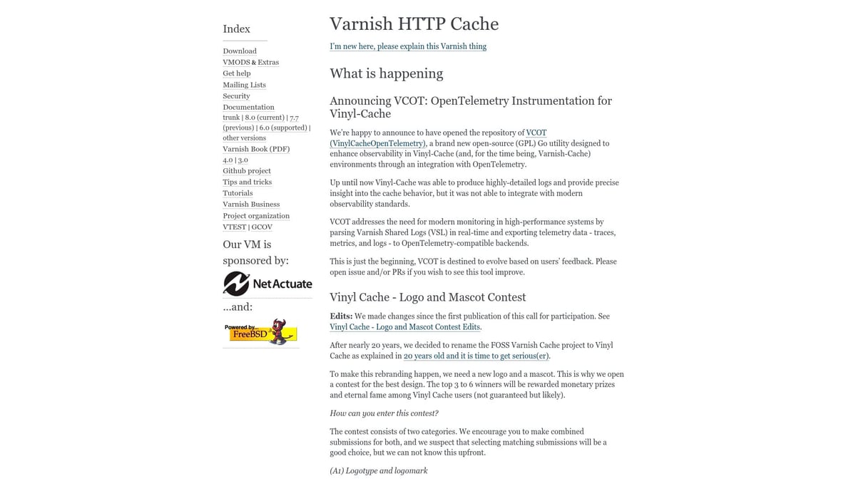 7 Essential Linux Reverse Proxy Solutions to Try in 2025 - Varnish Cache