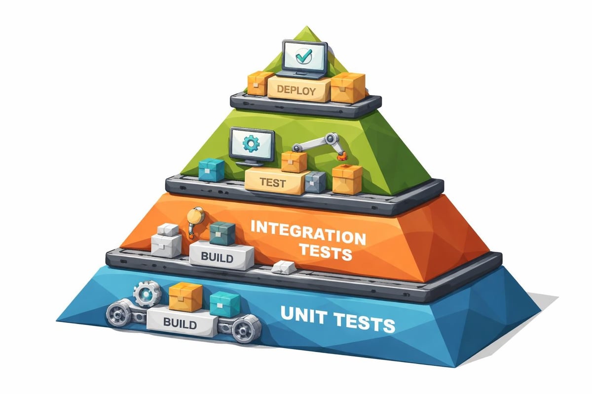 Testing stages in CI/CD
