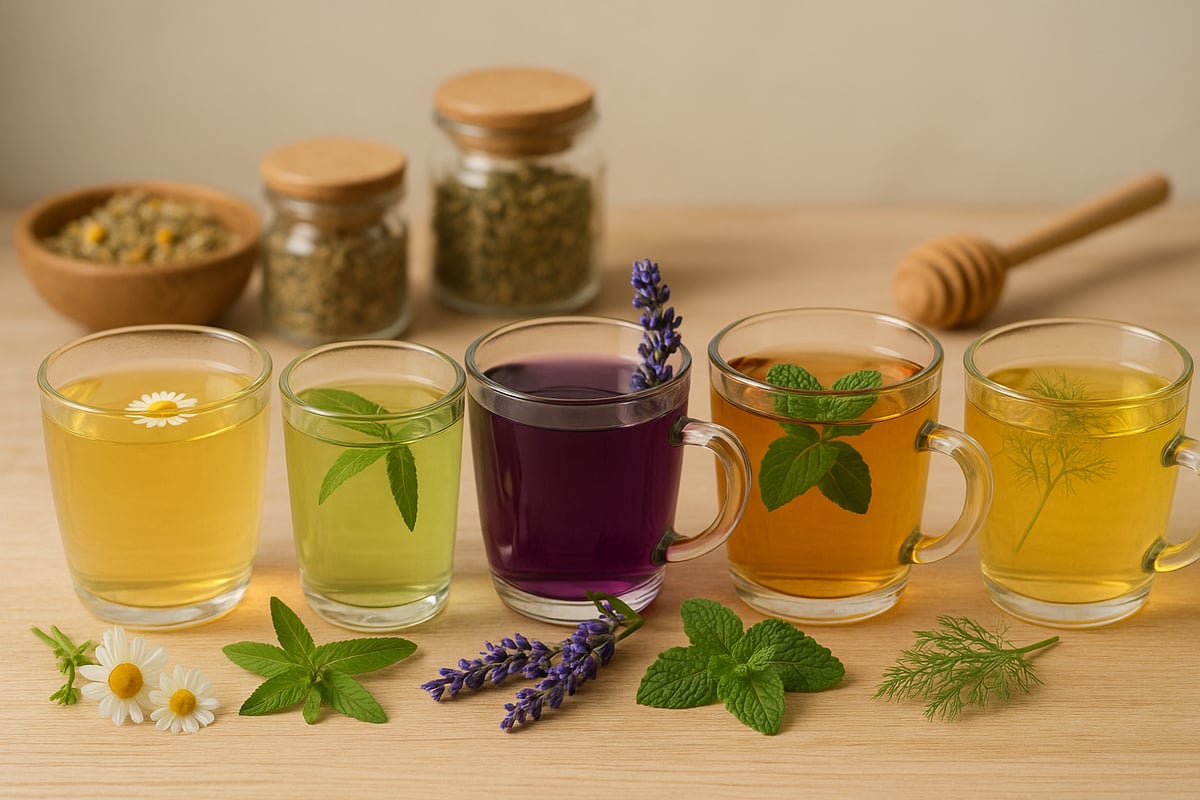 Idées de Recettes de Mélanges pour Tisanes Maison