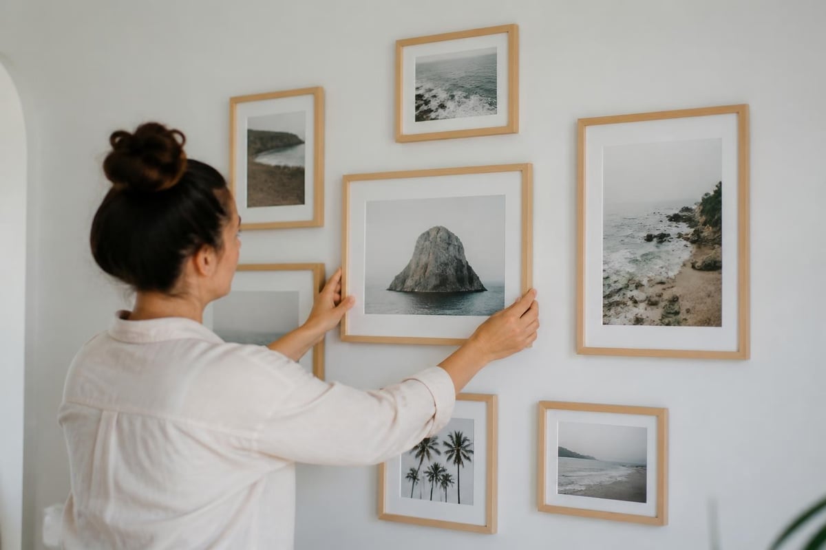 Gallery wall planning