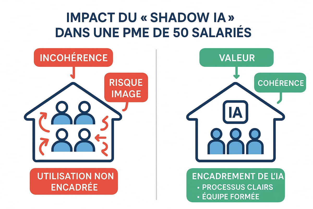 L’impact du “Shadow IA” sur la Croissance et la Valorisation