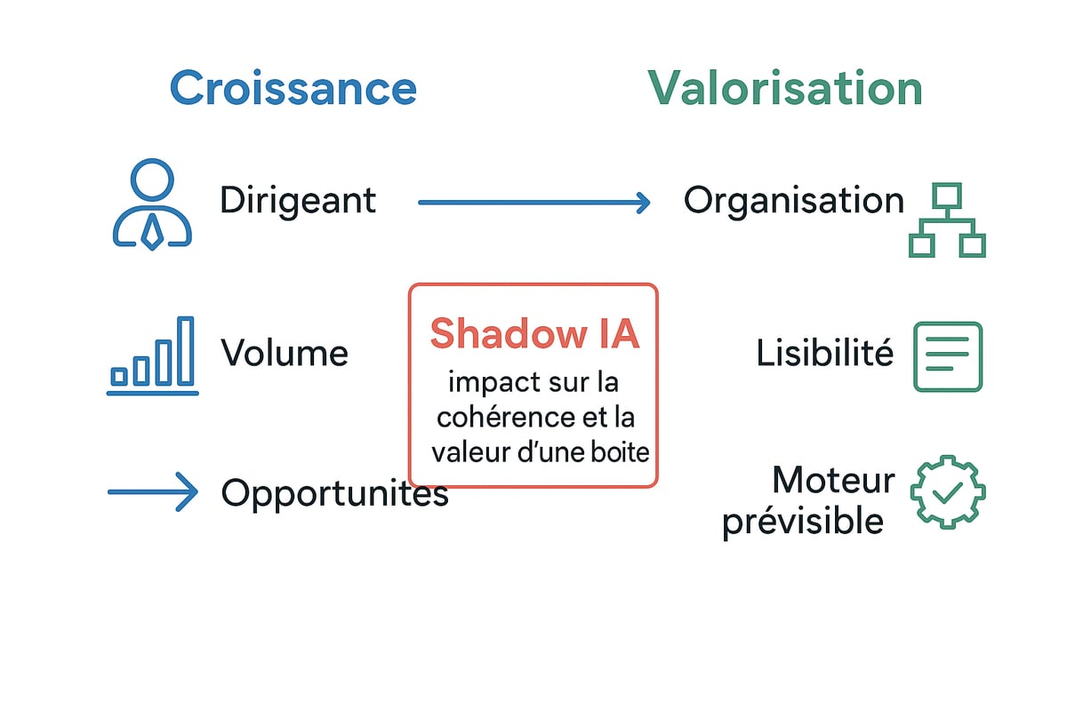 Croissance vs Valorisation : 4 Points Concrets de Différenciation