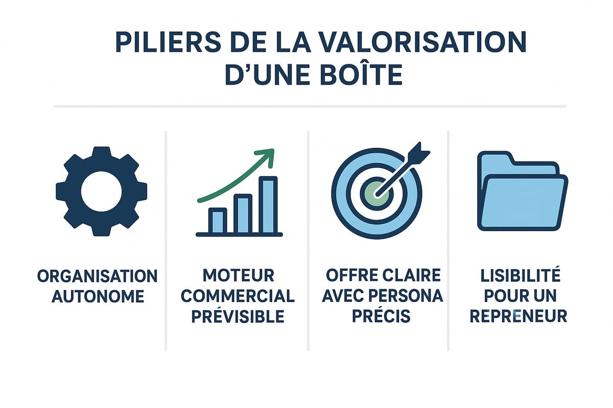 Valorisation d’une Boîte : Organisation, Prédictibilité et Lisibilité