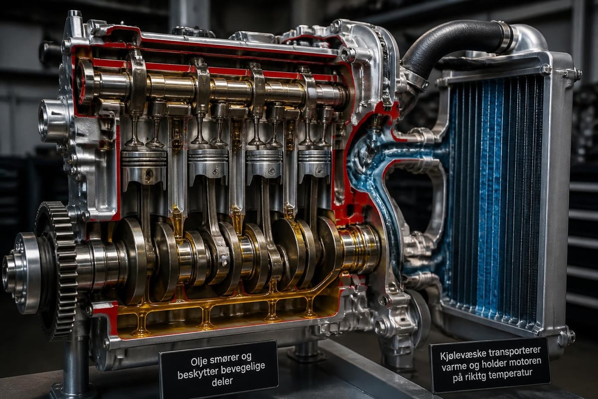 Motor komponenter system