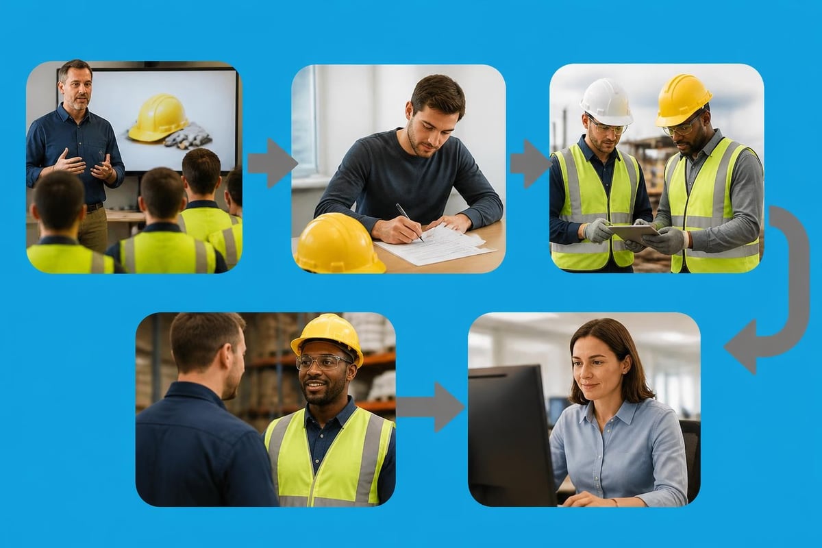 Temp worker onboarding process