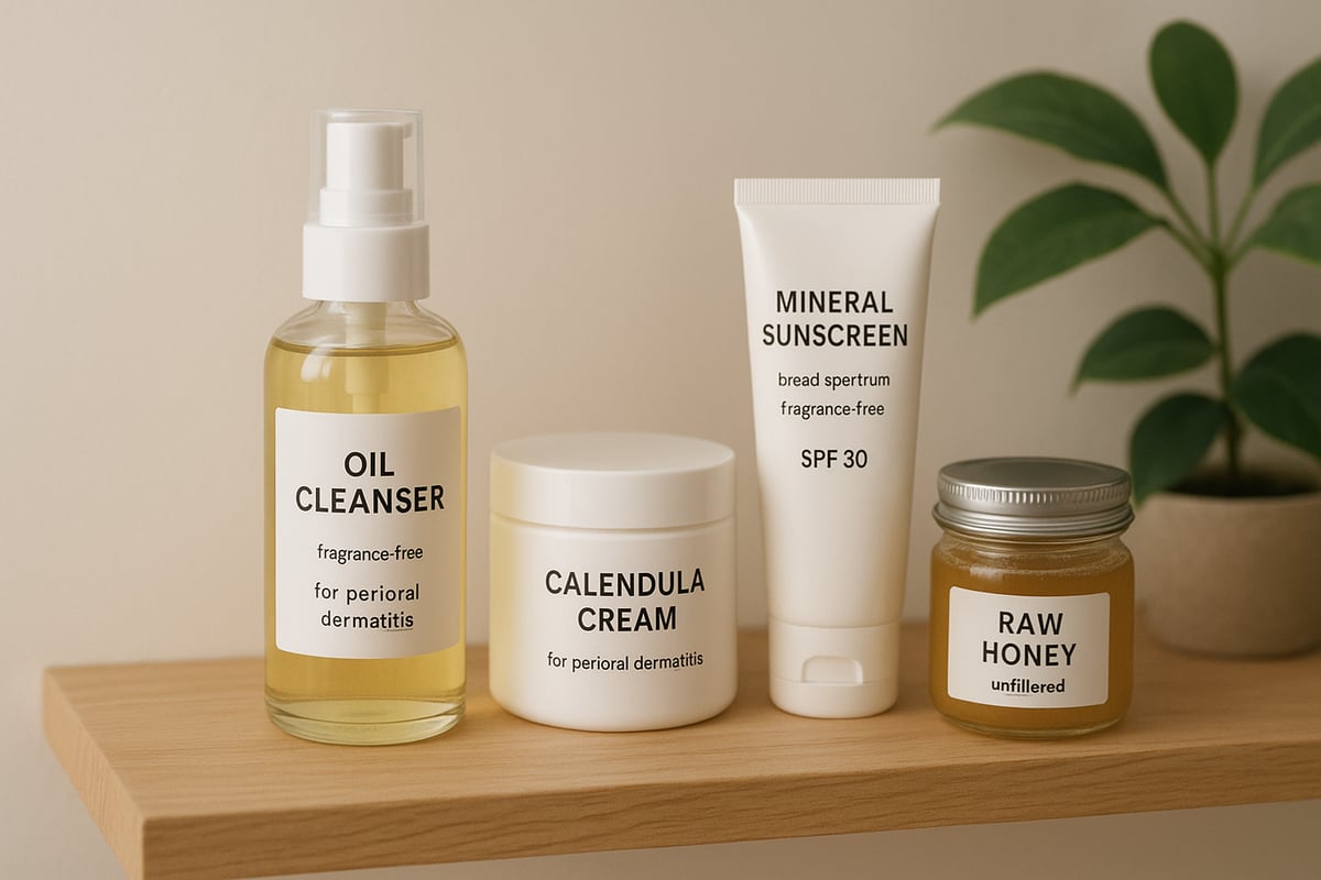 Expert-Recommended Natural Skincare Routine for Perioral Dermatitis