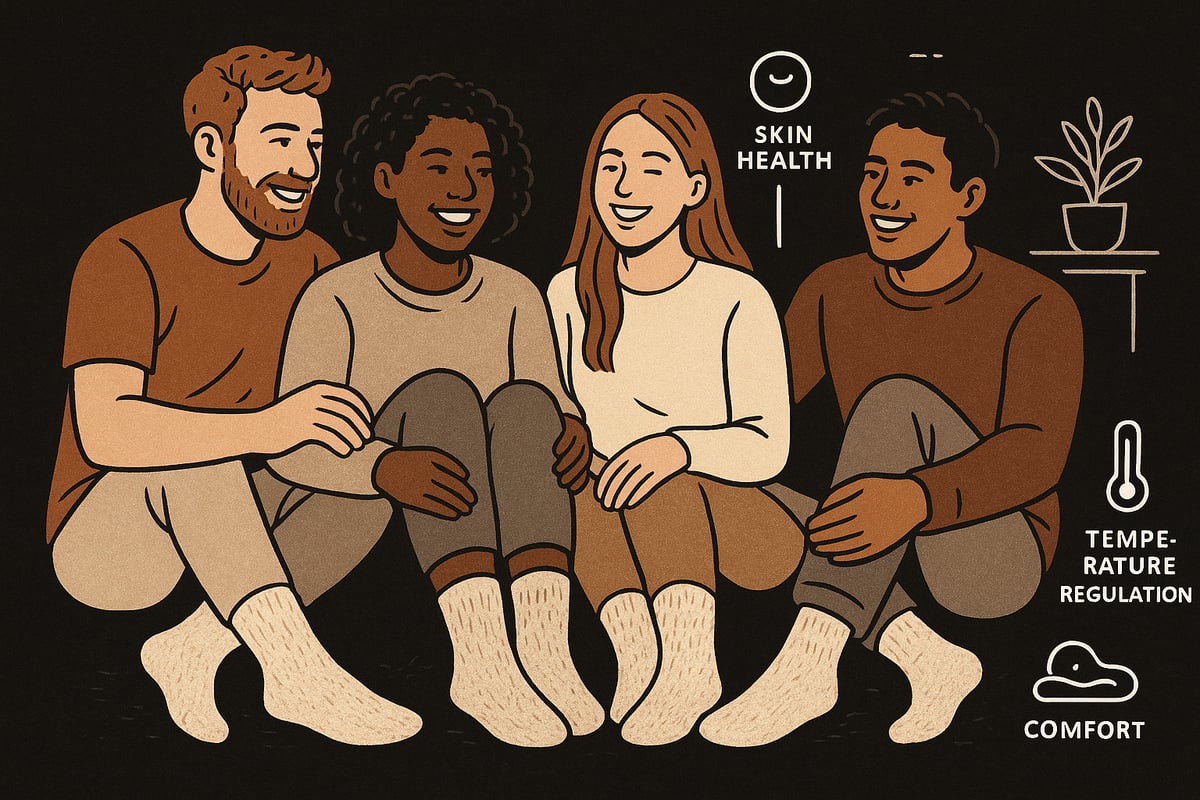 Health and Comfort: The Benefits of Wearing Natural Fibre Socks