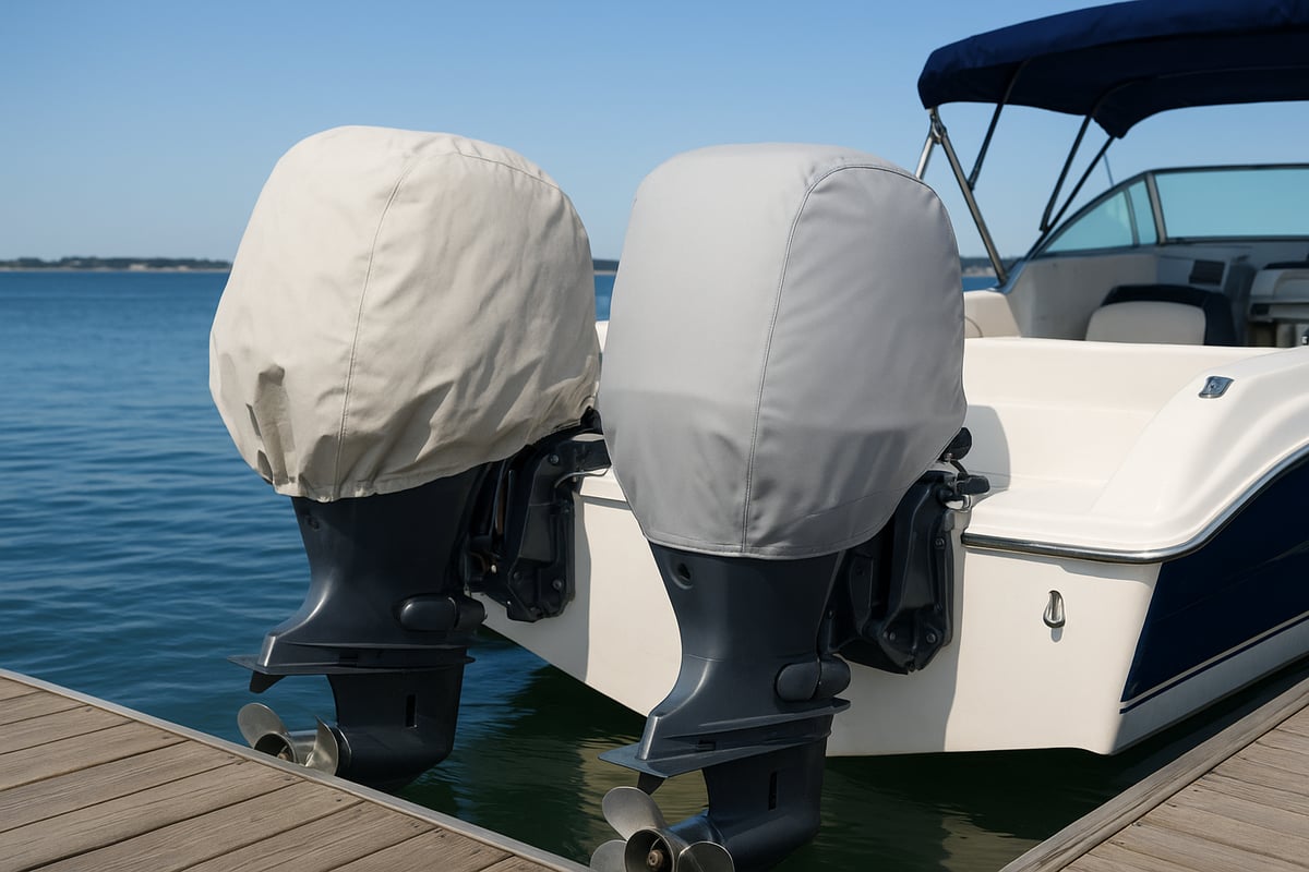 Types of Boat Motor Covers: Universal vs. Custom